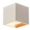 Image de Solid cube, applique, gris, qt14 max. 25w - slv - blanc