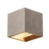 Image de Solid cube, applique, grès noir, qt14 max. 25w - slv - blanc