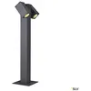 Image de Borne extérieure SLV THEO PATHLIGHT, double, anthracite, GU10, 2x 7W max, IP44 - SLV