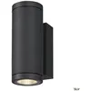Image de Applique extérieure SLV ENOLA ROUND UP/DOWN, rond, anthracite, LED, 53W, 3000K/4000K, IP65 - Taille S