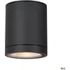Image de Plafonnier extérieur rond SLV ENOLA ROUND, anthracite, avec LED intégrée - Diamètre Ø 10 cm