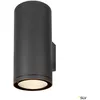 Image de Applique extérieure SLV ENOLA ROUND UP/DOWN, rond, anthracite, LED, 53W, 3000K/4000K, IP65 - Taille L