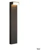 Image de Borne extérieure SLV L-LINE OUT 50 horizontale avec LED intégrée, anthracite, Hauteur 80 cm pour éclairage extérieur