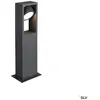 Image de Borne extérieure SLV ESKINA FRAME 45 simple avec LED intégrée, anthracite, Hauteur 45 cm