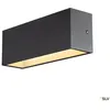 Image de Applique extérieure SLV SITRA CUBE Up/Down anthracite avec LED intégrée - Taille L - 30 cm
