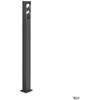 Image de Borne extérieure SLV ESKINA FRAME 175 double avec LEDs intégrées, anthracite, Hauteur 175 cm