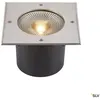 Image de Encastré de sol extérieur, carré, inox, LED SLV ROCCI 200, 16W, 3000K, IP65/IP67