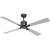 Image de CasaFan DC Ventilateur de plafond Eco Neo III WiFi 132 BG WN-SI, Ventilateur, Noir, Argent, Marron, Gris