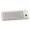 Image de CHERRY Compact-Keyboard G84-4400 - Clavier - PS/2 - Français - gris clair