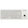 Image de Cherry XS Trackball Keyboard corded USB lightgrey (DE) (DE, Filaire), Clavier, Gris