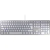 Image de CHERRY KC 6000 SLIM - Clavier - USB - Français - commutateur : CHERRY SX - argent