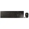 Image de CHERRY DW 9100 SLIM Clavier RF sans fil + Bluetooth AZERTY Français Noir (FR, Sans fil), Clavier, Noir