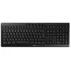 Image de CHERRY STREAM CLAVIER SANS FIL - Clavier - sans fil - 2.4 GHz - Tchèque - commutateur : CHERRY SX - noir