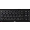 Image de CHERRY Clavier STREAM wireless, disposition belge, clavier AZERTY, clavier sans fil (BE, Sans fil), Clavier, Noir
