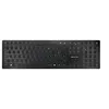Image de CHERRY KW 9100 SLIM - Clavier - sans fil - 2.4 GHz, Bluetooth 4.0 - Français - commutateur : CHERRY SX - noir, argent