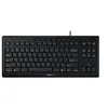 Image de CHERRY STREAM CLAVIER TKL - Clavier - USB - US avec le symbole de l'euro - commutateur : CHERRY SX - noir