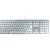 Image de CHERRY KC 6000 SLIM - Clavier - USB-C - QWERTZ - Allemand - commutateur : CHERRY SX - argent