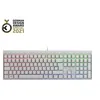 Image de CHERRY MX 2.0S - Clavier - backlit - USB - QWERTZ - Allemand - commutateur : CHERRY MX Brown - blanc