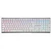 Image de CHERRY MX 3.0S - Clavier - backlit - sans fil - 2.4 GHz, Bluetooth 5.2 - AZERTY - Français - commutateur : CHERRY MX Red - blanc