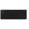 Image de CHERRY KW 3000 - Clavier - silencieux, de grande taille - sans fil - 2.4 GHz - QWERTZ - Allemand - noir - emballage sans plastique