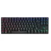 Image de CHERRY XTRFY MX 8.2 - Clavier - 80% - TKL - rétroéclairé - sans fil - Bluetooth 5.2, 2.4 GHz, USB-C - QWERTZ - Allemand - commutateur : CHERRY MX2A Red - noir