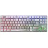 Image de CHERRY XTRFY TAS MX 8.2 XAGA TKL Wireless DE-Layout blanc (DE, Sans fil), Clavier, Blanc