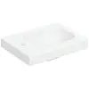 Image de Geberit, Lavabo, iCon Light lave-mains, 38 cm x 28 cm, avec trou de robinetterie à gauche, sans trop-plein (280 mm, 380 mm)