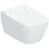 Image de Geberit, Cuvette toilettes + bidet, AquaClean Sela Square WC complet, WC suspendu