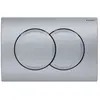 Image de Geberit, Plaque de déclenchement, Plaque de déclenchement Delta01 Bouton de démarrage, avant, chrome mat (1/10/180)