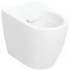 Image de Geberit, Cuvette toilettes + bidet, iCon WC au sol, chasse d'eau basse, sans rinçage, fixation masquée, 502.382.00.1, 502.382.00.1