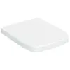 Image de Geberit, Abattant WC, Siège WC RENOVA PLAN ang. Dsg m abattant Quick-Release blanc