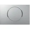 Image de Plaque de commande WC GEBERIT Sigma10 interrompable: chromé mat laqué, , chromé brillant