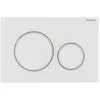 Image de Plaque de commande WC GEBERIT Sigma20 double touche: blanc mat laqué, blanc