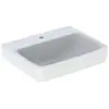 Image de Geberit, Lavabo, Renova Plan, lavabo, 55x44 cm, 1 trou pour robinet, sans trop-plein, 501633 (440 mm, 550 mm)