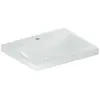 Image de Geberit, Lavabo, iCon Light lavabo, 60 cm x 48 cm, avec trou pour robinetterie, sans trop-plein,501834 (480 mm, 600 mm)