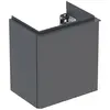 Image de Geberit, Meuble sous-lavabo, iCon, armoire basse pour lave-mains, 1 porte à gauche, 37x41,5x27,9 cm, 502301 (37 x 27.90 x 41.50 cm)