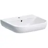 Image de Geberit, Lavabo, Keramag / lavabo Smyle 55 cm blanc avec revêtement 500227018 (480 mm, 550 mm)