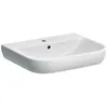 Image de Geberit, Lavabo, Keramag / lavabo Smyle 60 cm blanc avec revêtement 500228018 (480 mm, 600 mm)