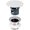 Image de Geberit, Vanne, Soupape de vidange avec écoulement libre 1 1/4" x 80mm chromé brillant