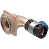 Image de Geberit, Technique de raccordement des tubes, FlowFit coude de raccordement pour plenum encastré 90 16 mm x 1/2" 620890001
