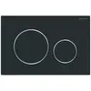 Image de Geberit, Plaque de déclenchement, Sigma20 Plaque de déclenchement pour chasse d'eau à 2 quantités (noir mat / noir mat)