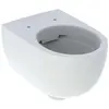 Image de Geberit, Cuvette toilettes + bidet, Keramag / WC surbaissé sans rebord Renova Comfort blanc mural 500694011