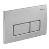 Image de Plaque de déclenchement double touche KAPPA 50 chromé mat - GEBERIT - 115.260.46.1