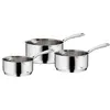 Image de Set 3 casseroles inox - Kela - Gris - Inox