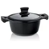 Image de Faitout fonte d'aluminium 24cm + couvercle verre Kela Line 12219