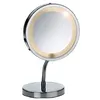 Image de Miroir sur pied Lola - Kela - Gris - Métal