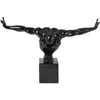 Image de Statue athlÑte noir PM