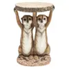 Image de Table d' appoint Meerkat Sisters