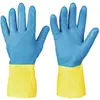 Image de Feldtmann, Gants de protection, Gants de protection chimique Kenora taille 10 bleu/jaune EN 388,EN 374 PSA III STRONGHAND (10)
