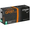 Image de Stronghand, Gants de protection, Gant jetable Grip,nitrile,non poudré, noir,taille 9, boîte=50 pièces (9)